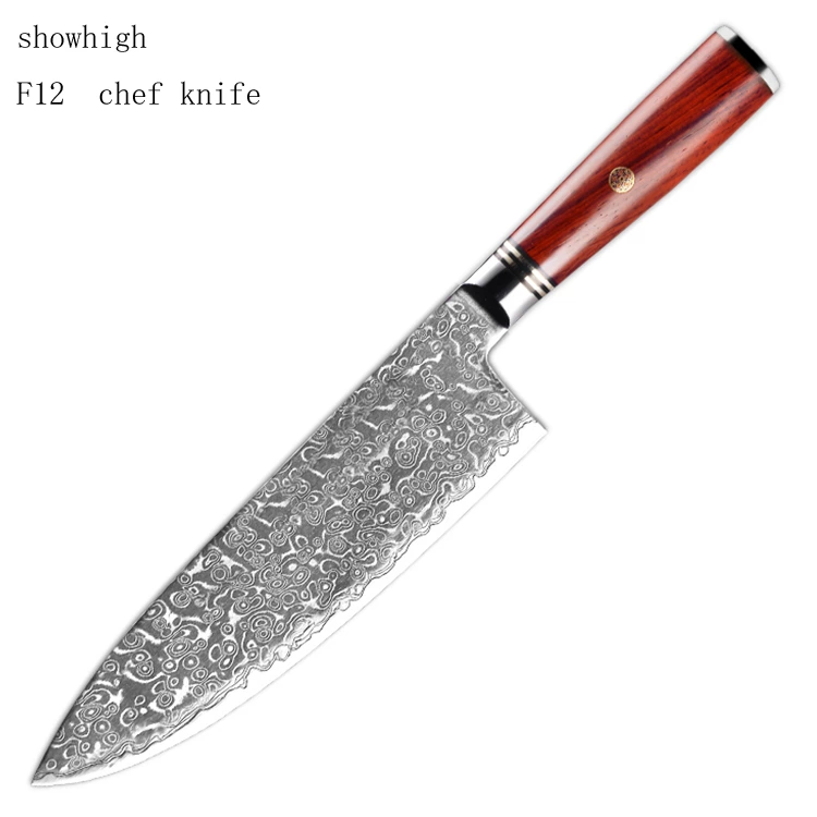 8inch  damascus chef knife F12