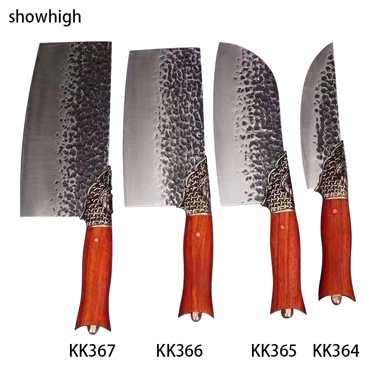 5cr15 stainless steel kitchen knife set cleaver knife chef knife utility knife KK364-7