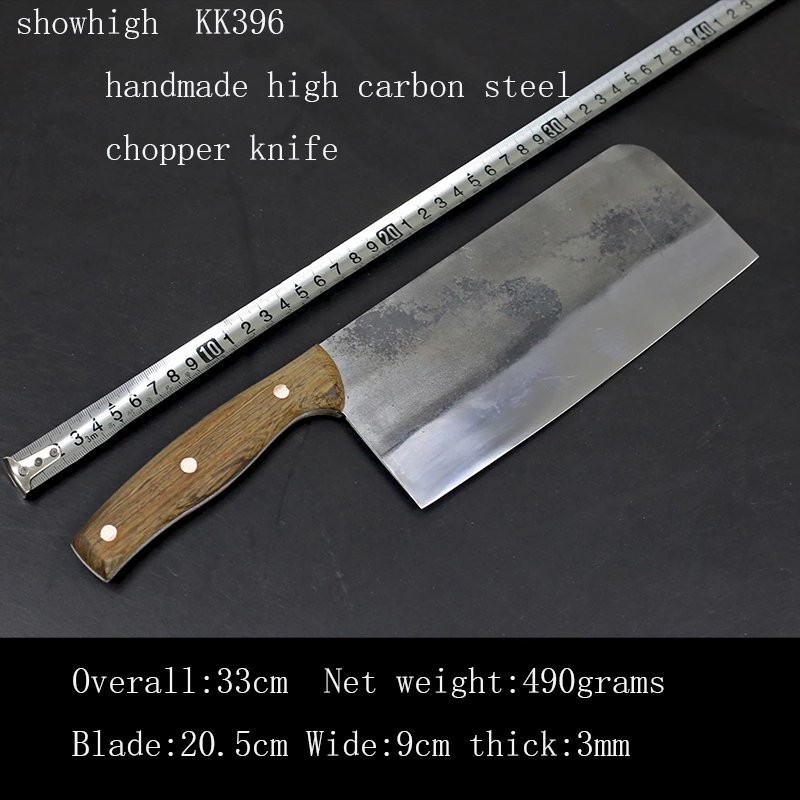 Handmade high carbon  cleaver chopper Knife kk396