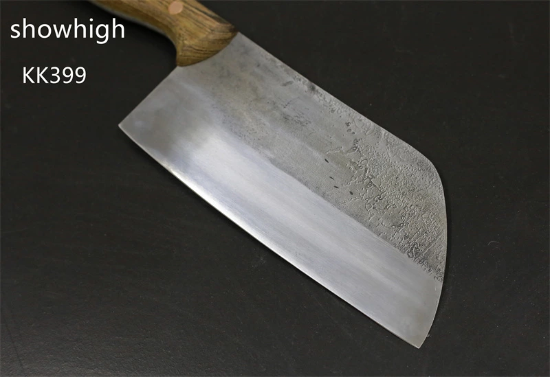 hand forged 1060 carbon slicing knife chef knife santoku knife KK399