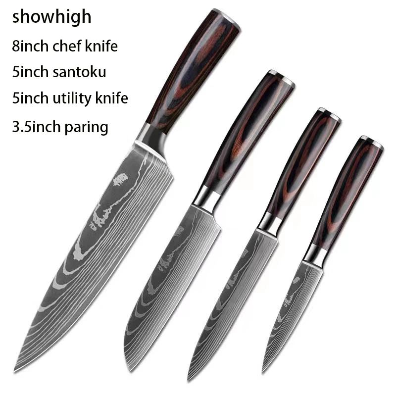 4inch kitchen knife set
